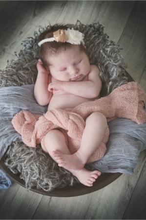 Newborn Photo Shoot by Jayne Poole Photography loacted in North Devon